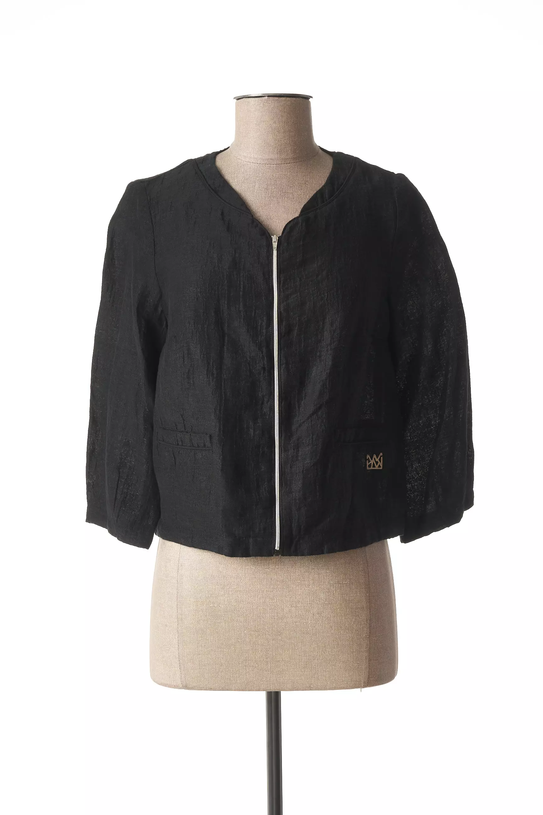 Mado Et Les Autres Vestecasual Femme couleur noir