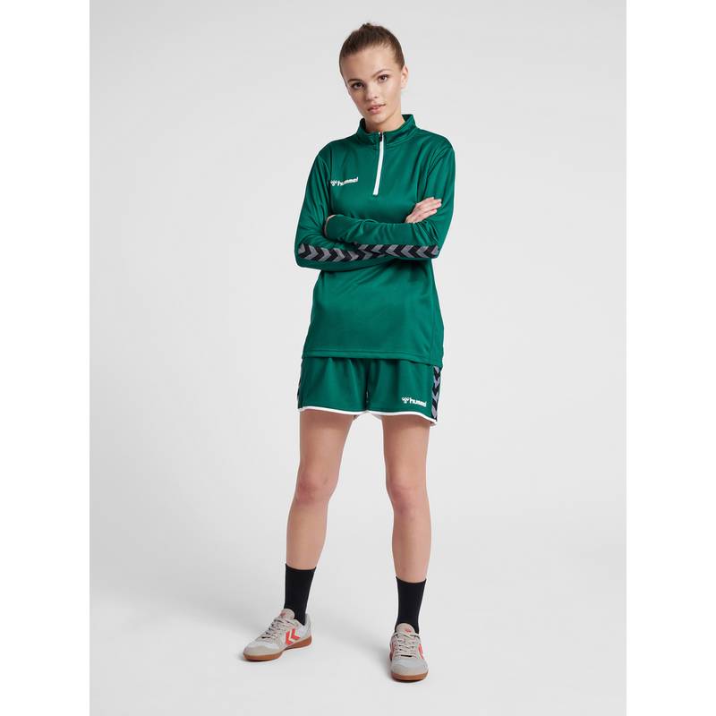 hummel hmlAUTHENTIC HALF ZIP SWEATSHIRT WOMAN Sweatshirt Damen
