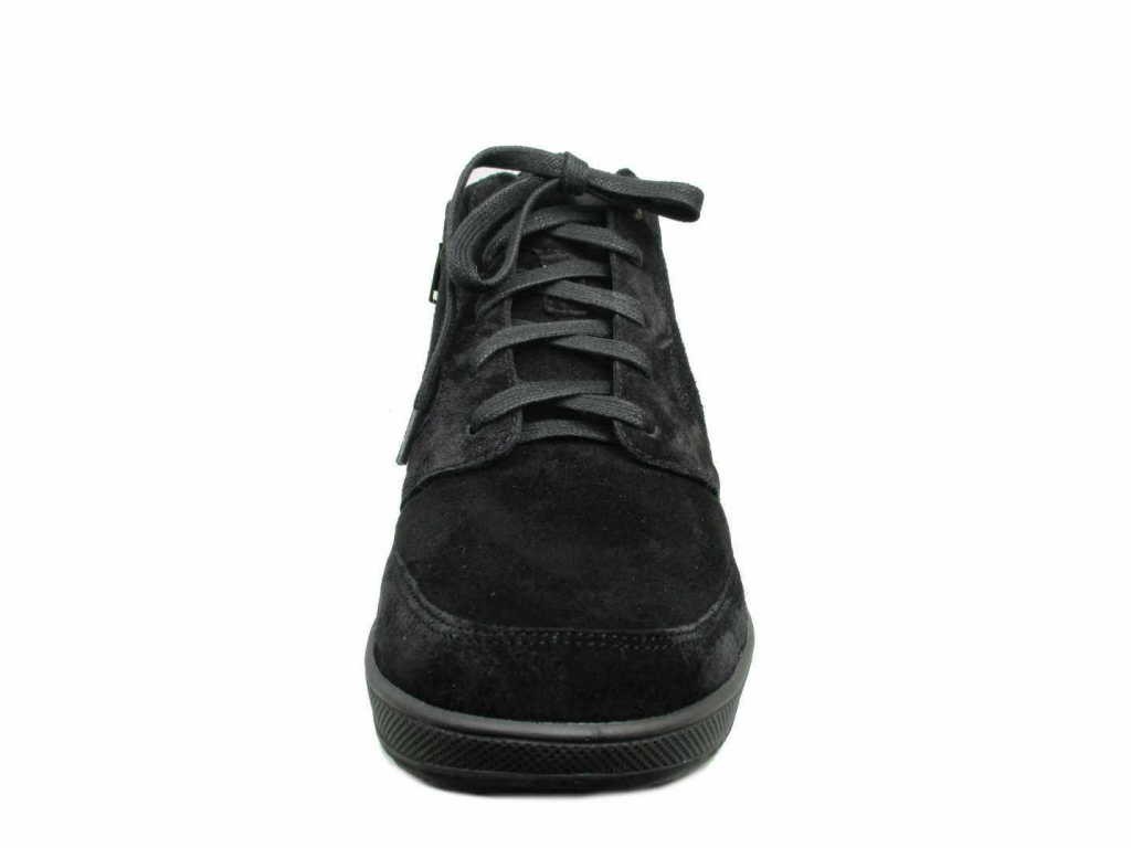 GANTER Schnür-Stiefeletten schwarz O.B