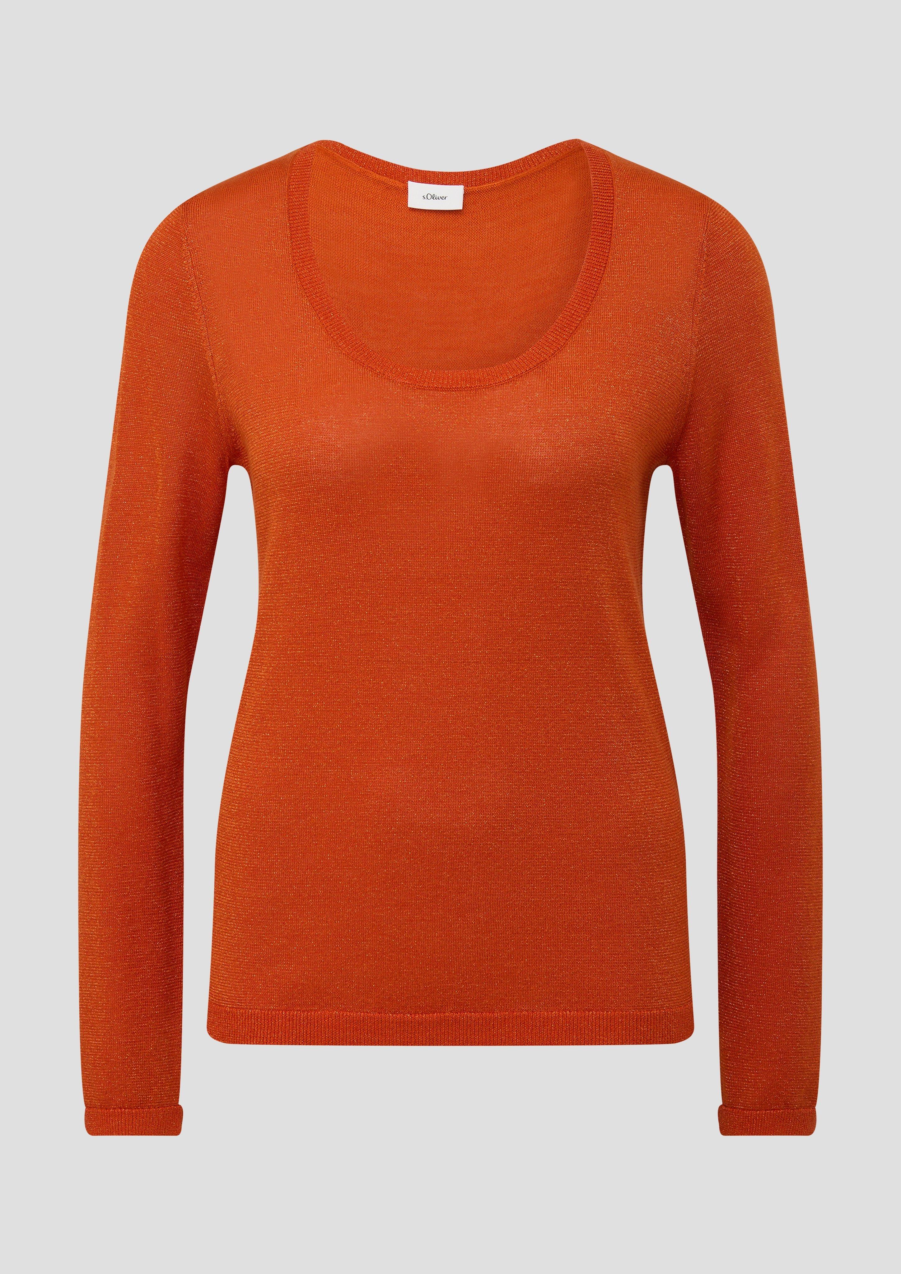 Strickpullover mit Glitzergarn  2140383-2393