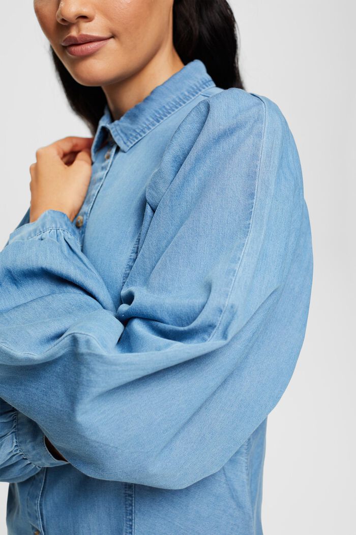 Jeansbluse aus Denim