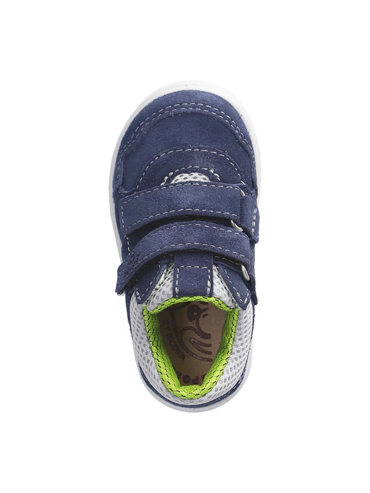 PEPINO Leder-Sneakers in Dunkelblau günstig kaufen