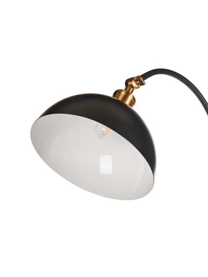 Beliani Stehleuchten LENNON in Schwarz/Weiß/Gold - (W) 28 x (H) 145 x (L) 38 cm günstig kaufen onesize