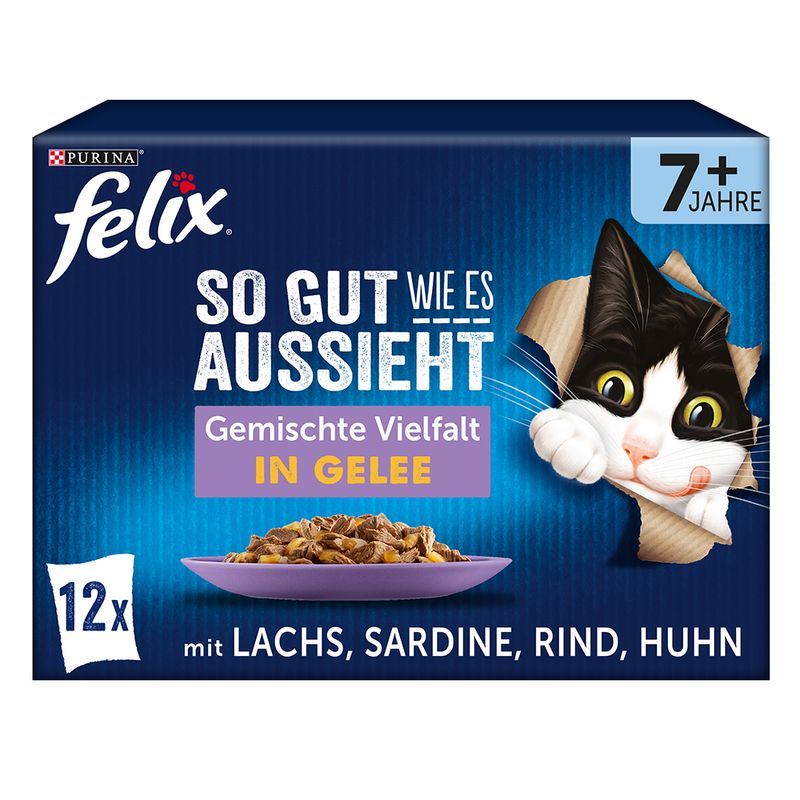Felix So gut wie es aussieht Senior 7+ 48 x 85 g