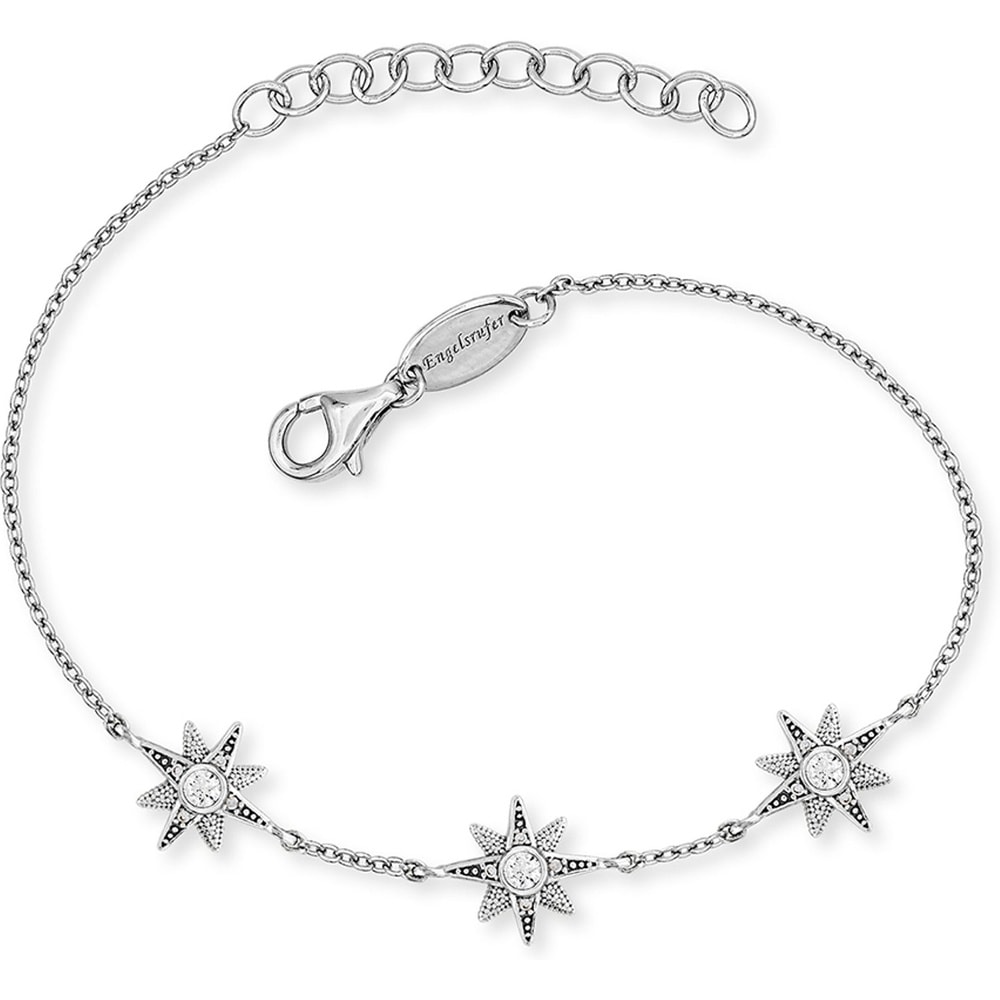 Engelsrufer Bague de fiançailles 925 Argent, Gemme Bague