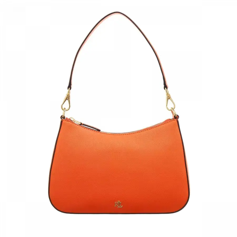 Lauren Ralph Lauren - Lauren Ralph Lauren Shoulder Bags Rindsleder Orange - orange
