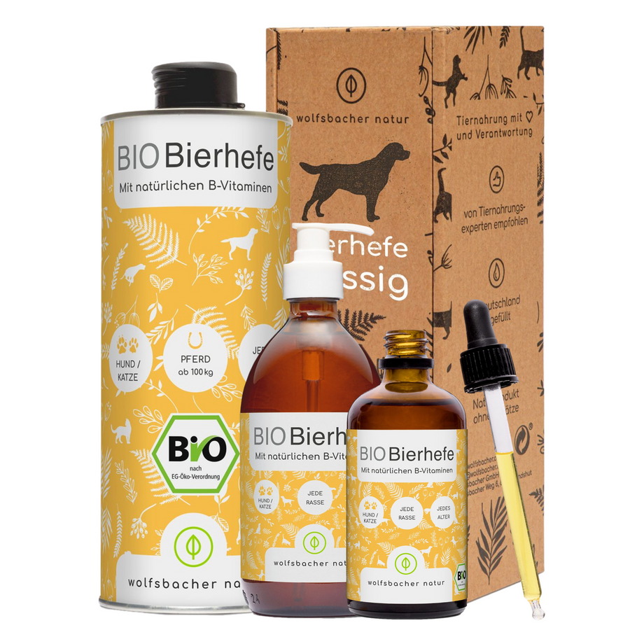 Wolfsbacher Natur Ergänzungsfutter & Aufzucht Wolfsbacher Natur Bio Bierhefe 100 ml