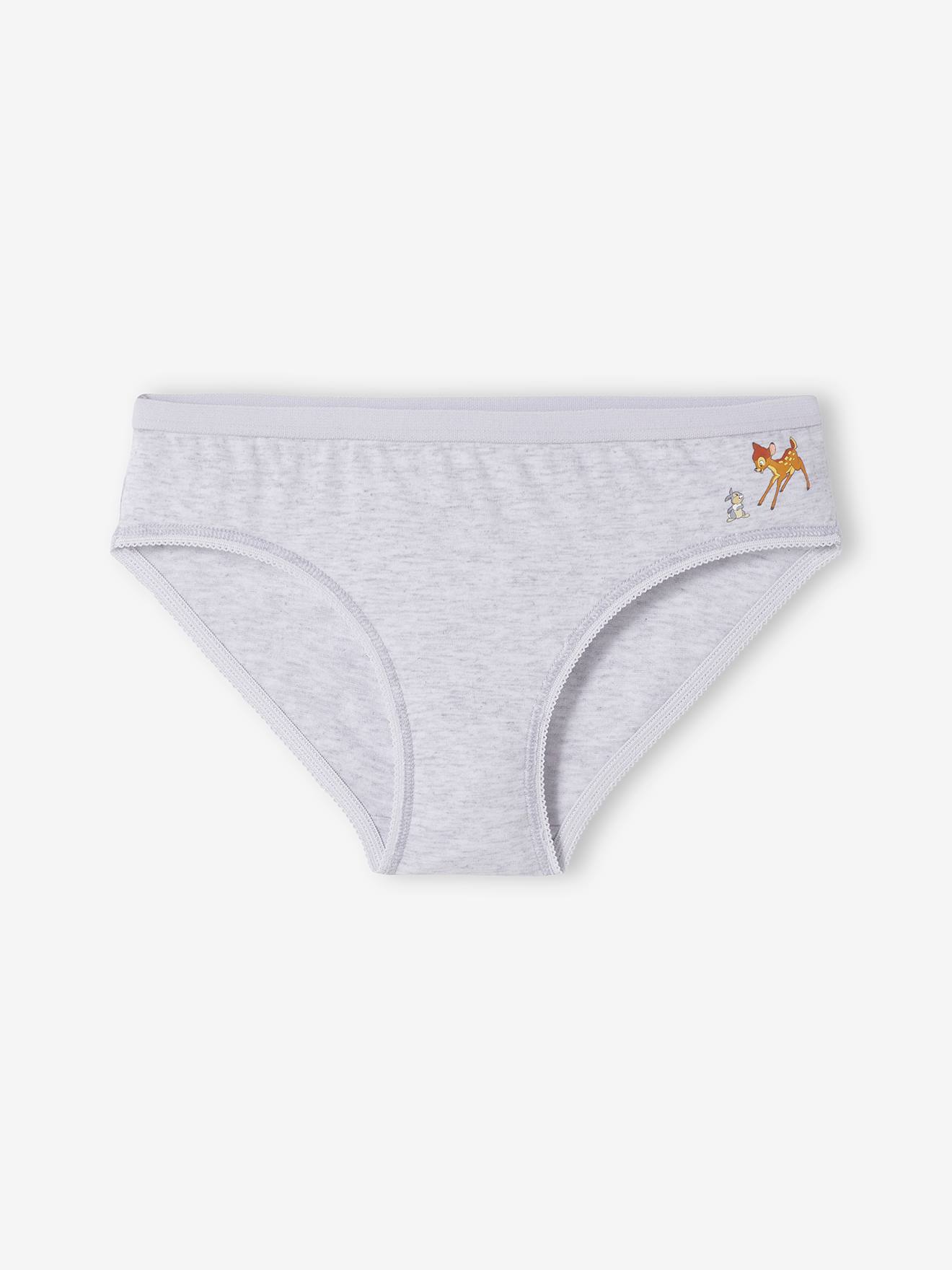 Lot de 5 culottes DS® Bambi lot gris, bordeaux, camel, ros