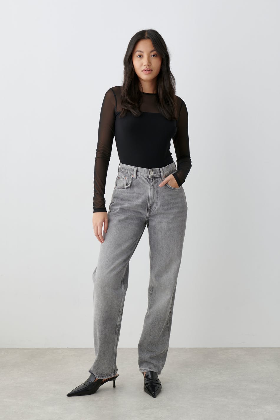 Tube mesh top