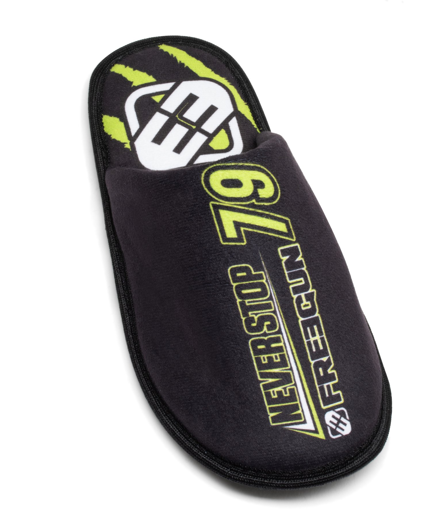 Chaussons Garçon mules en velours - Freegun noir | GEMO