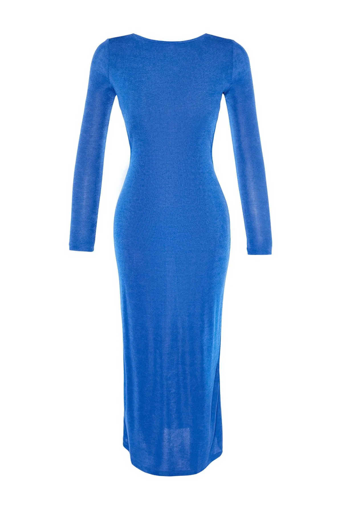 Trendyol Collection  Saks Back Detailliertes Midi-Abendkleid TPRAW23EL00380