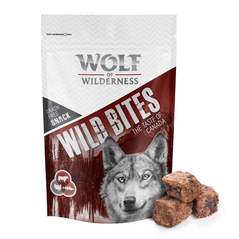Wolf of Wilderness Snack - Wild Bites 'The Taste Of' 180 g