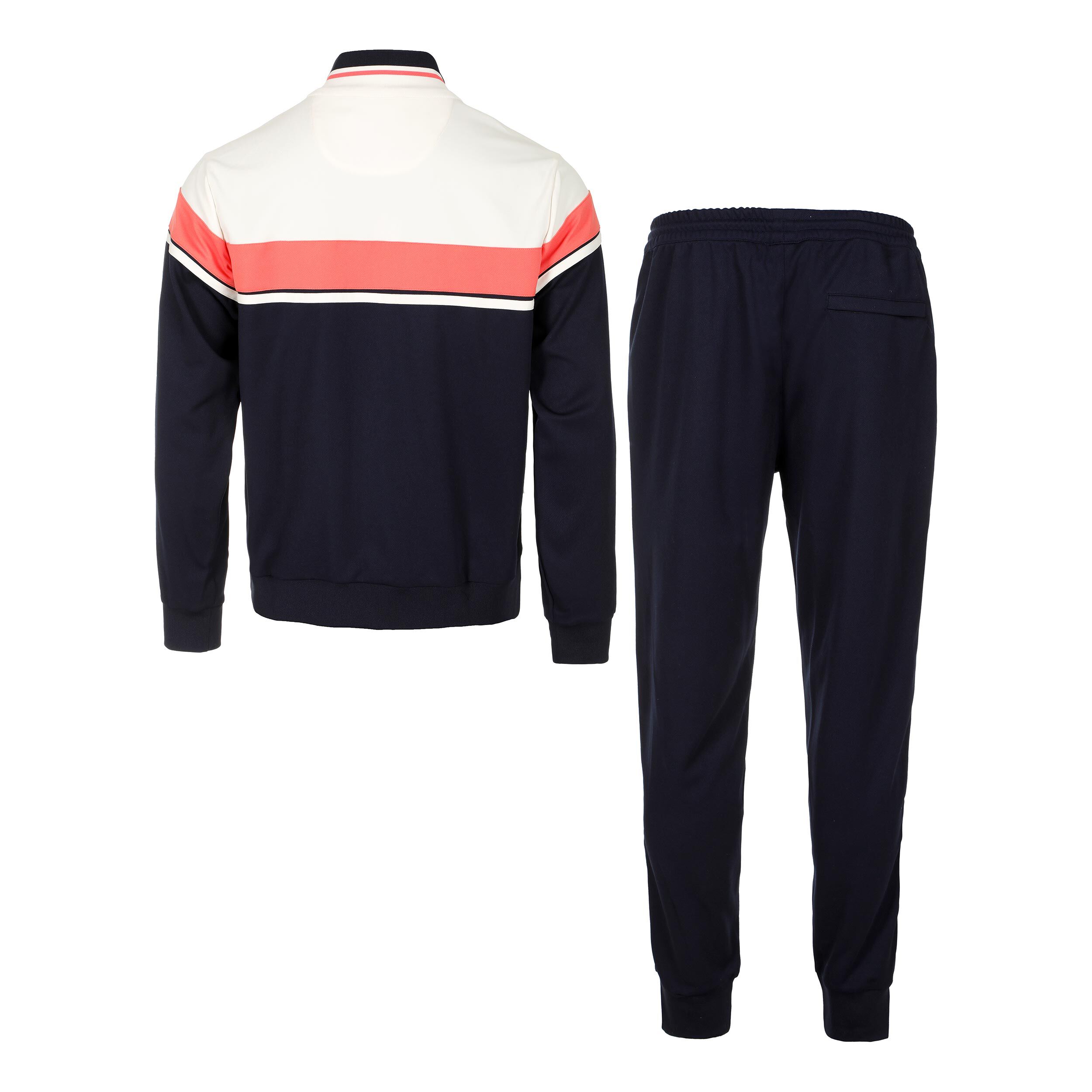 Damarindo Trainingsanzug Herren - Dunkelblau, Creme