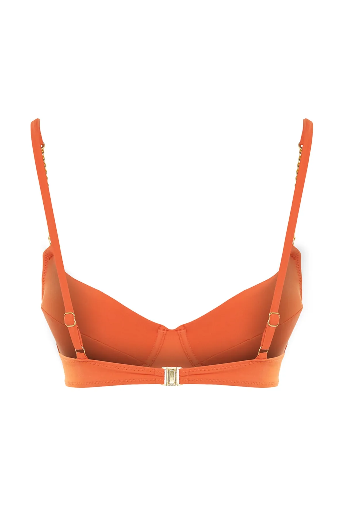Trendyol Collection  Bikinioberteil mit Zimt-Bügelkette und Accessoire TBESS22BU0047