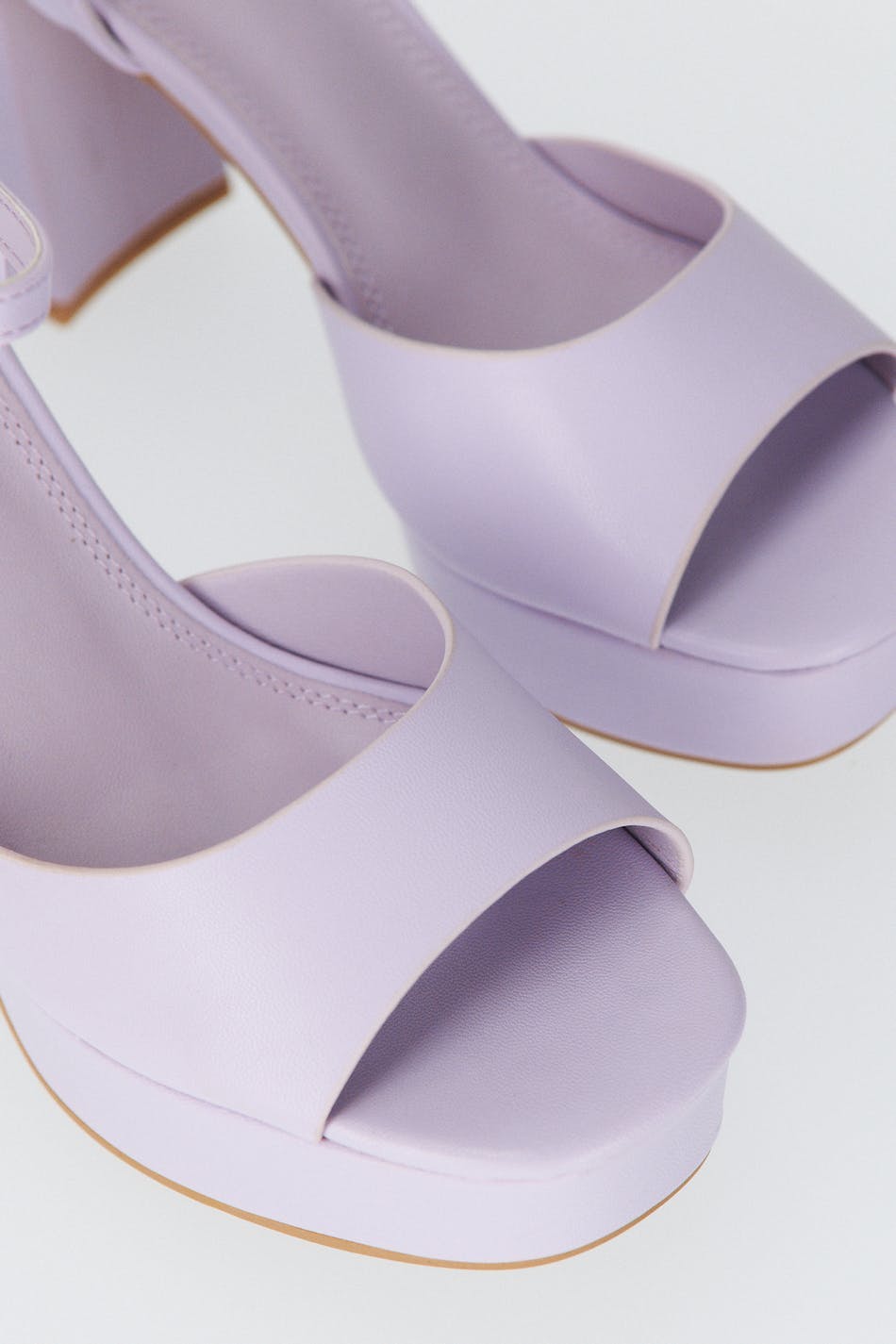 High heel platform sandals