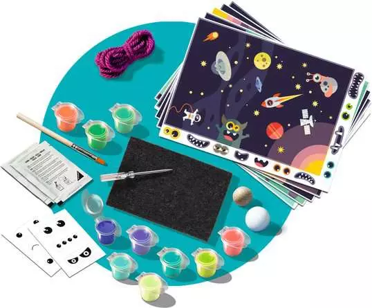Monster Games - Bastelset für Kinder ab 6 Jahren