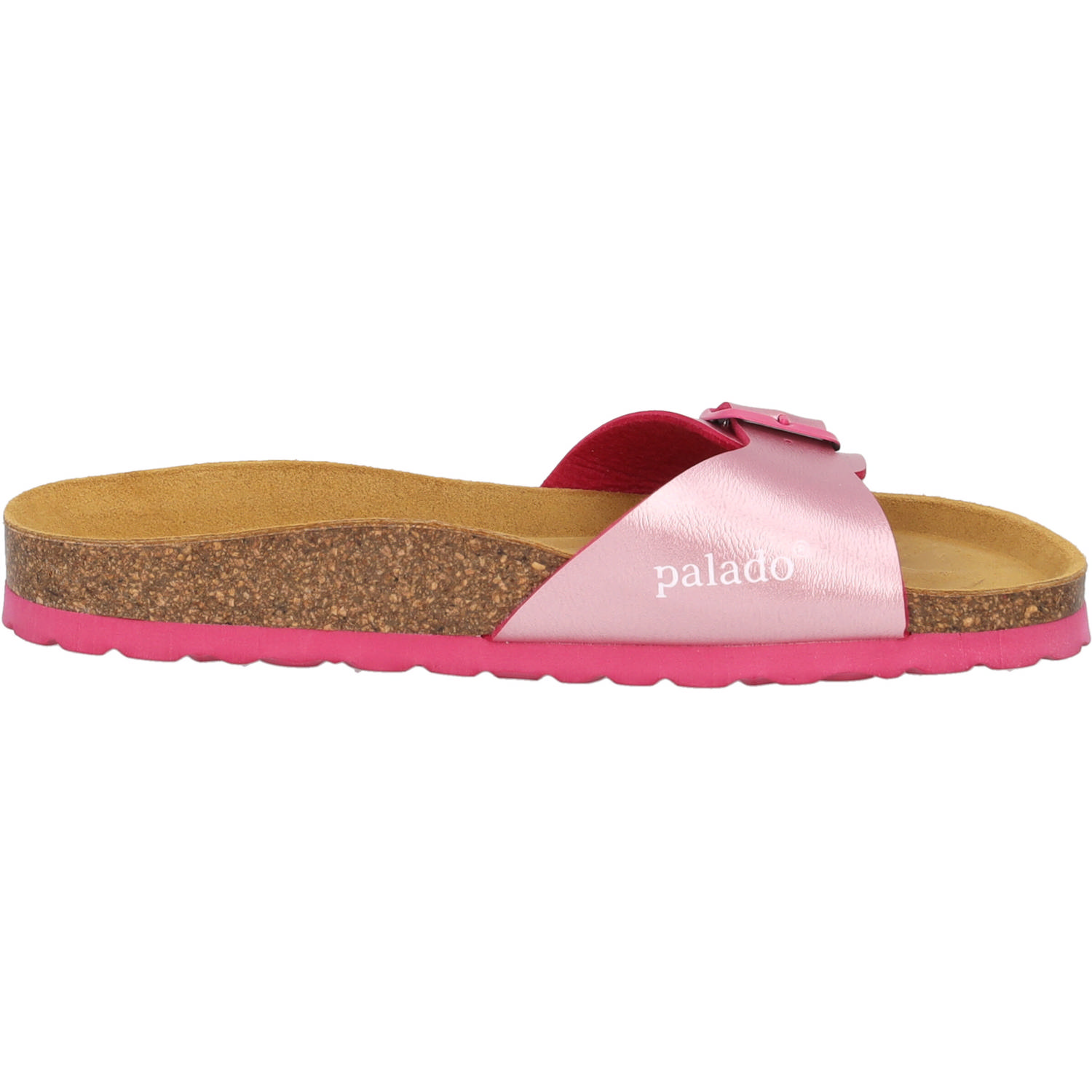 Palado Malta Metallic, Pantoletten, Damen, pink metallic