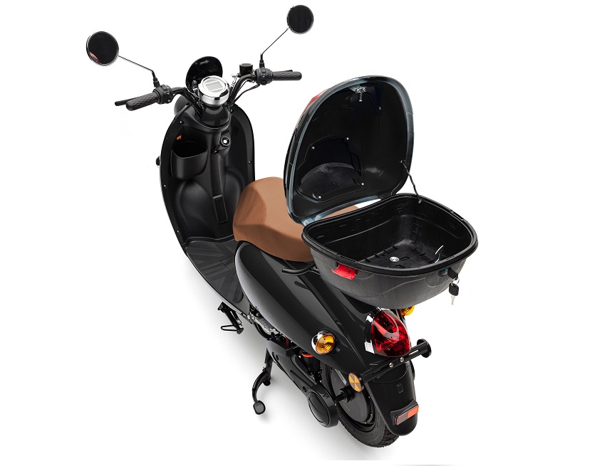 Econelo Elektrozweiradroller 45 km/h  ECONELO EMO SCHWARZ