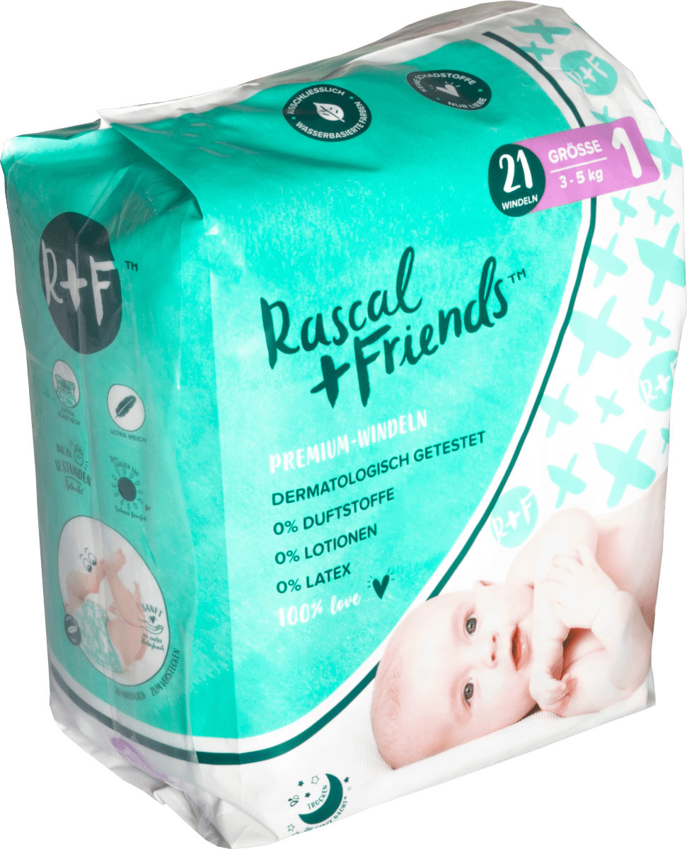 Windeln Gr. 1 (3-5 kg), 21 St