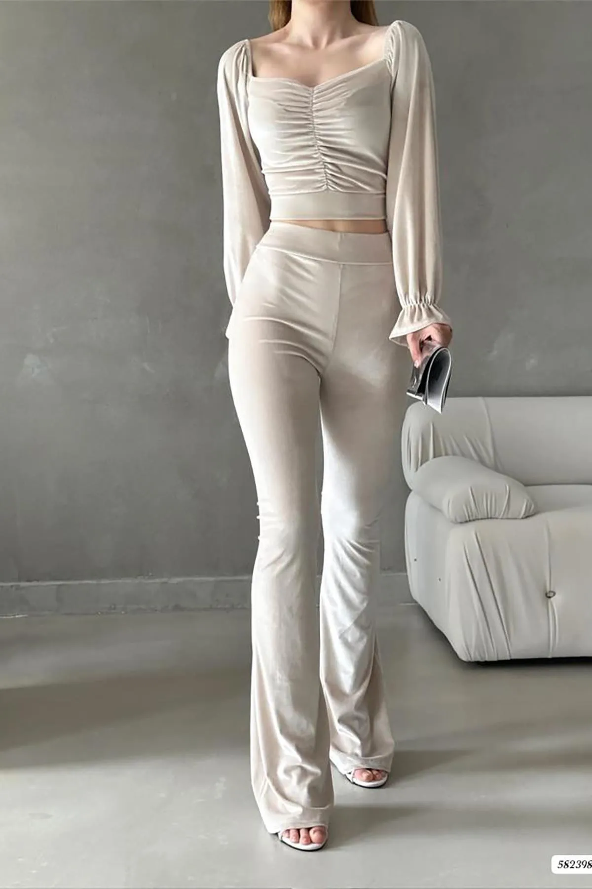 Deafox  Zweiteiler - Beige - Regular Fit
