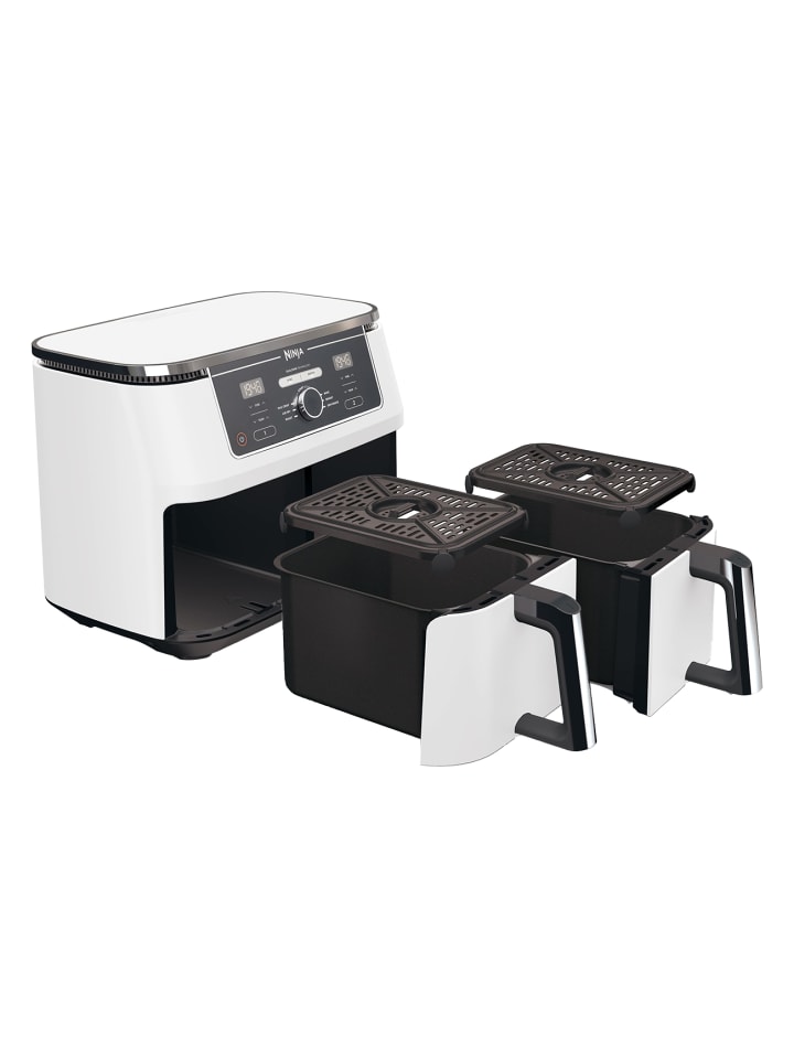 NINJA Heißluftfritteuse AF400EUDBCP Foodi Max Dual Zone in weiß günstig kaufen onesize