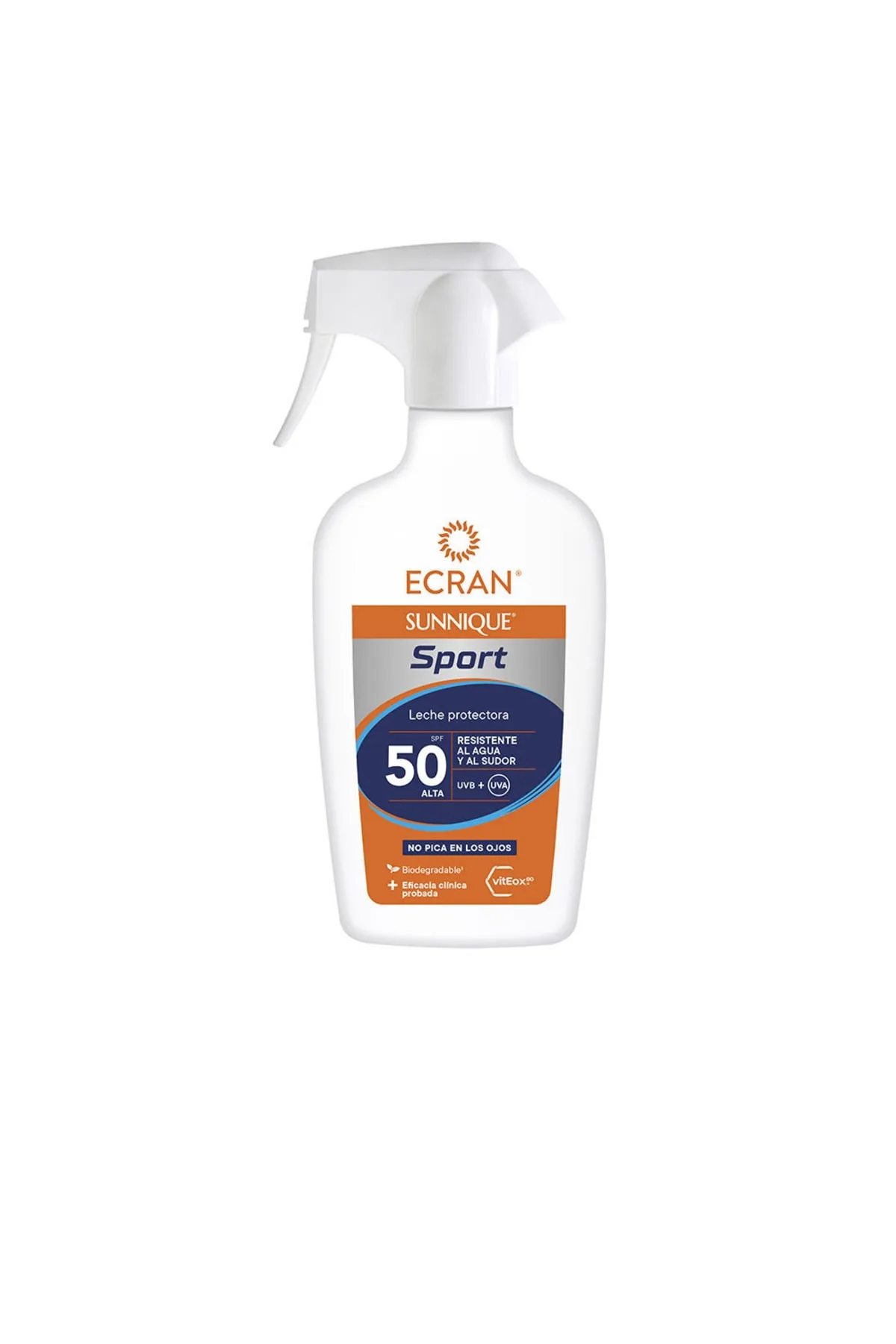 Ecran  Sunnique Sport Milchschutz Spf50 Sprühpistole Ecran 270 ml