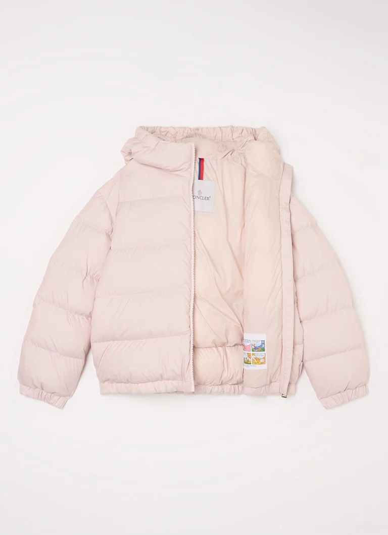 Geacă cu puf Moncler Claritia Logo