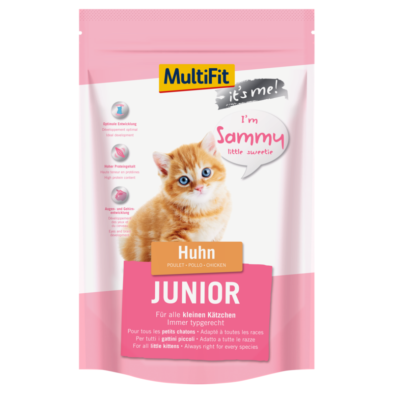 MultiFit Trockenfutter MultiFit It's Me Sammy Junior Huhn 750 g