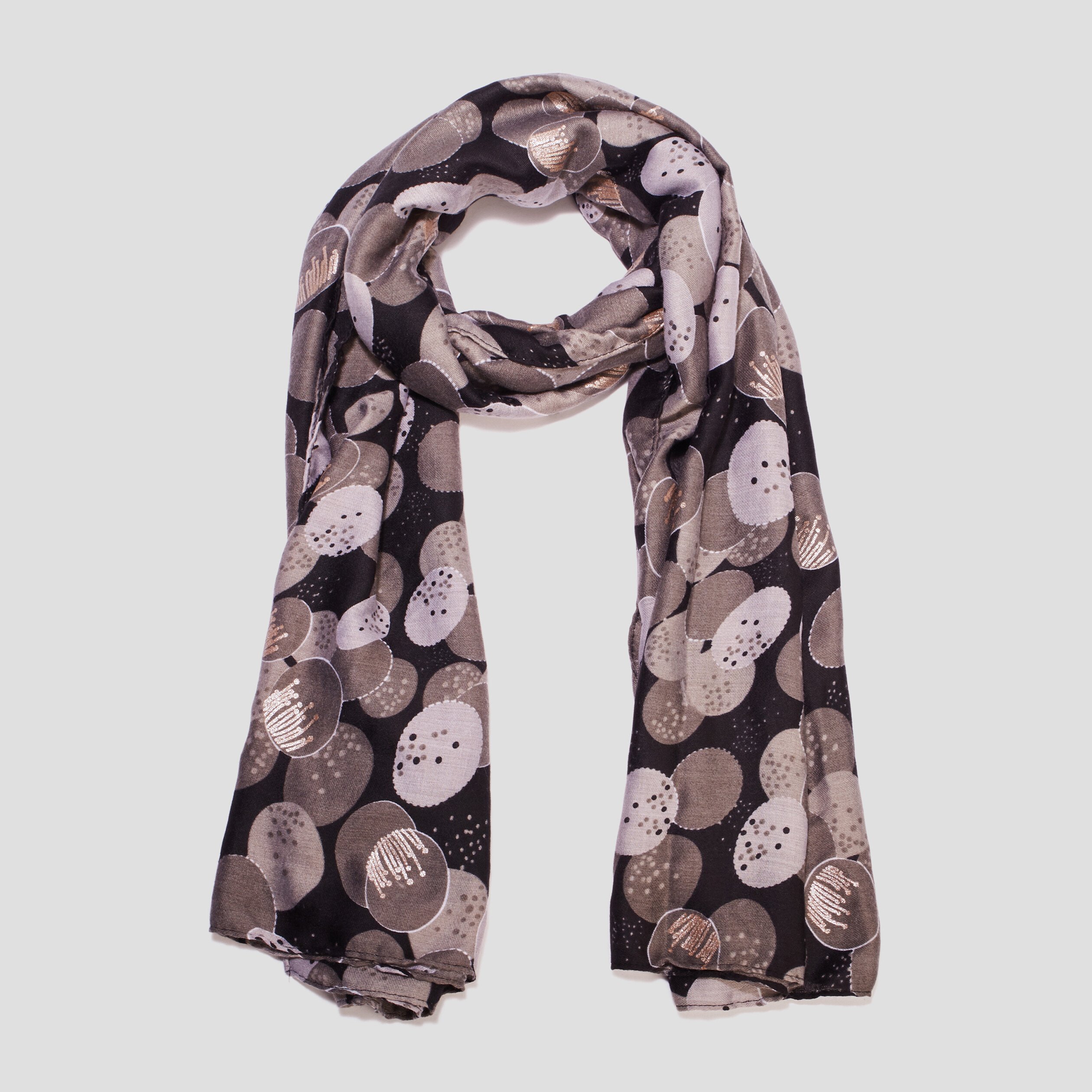 Foulard gris femme | La Halle