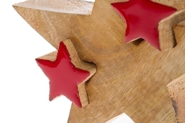 MyFlair Deko Puzzle Stern, mittel