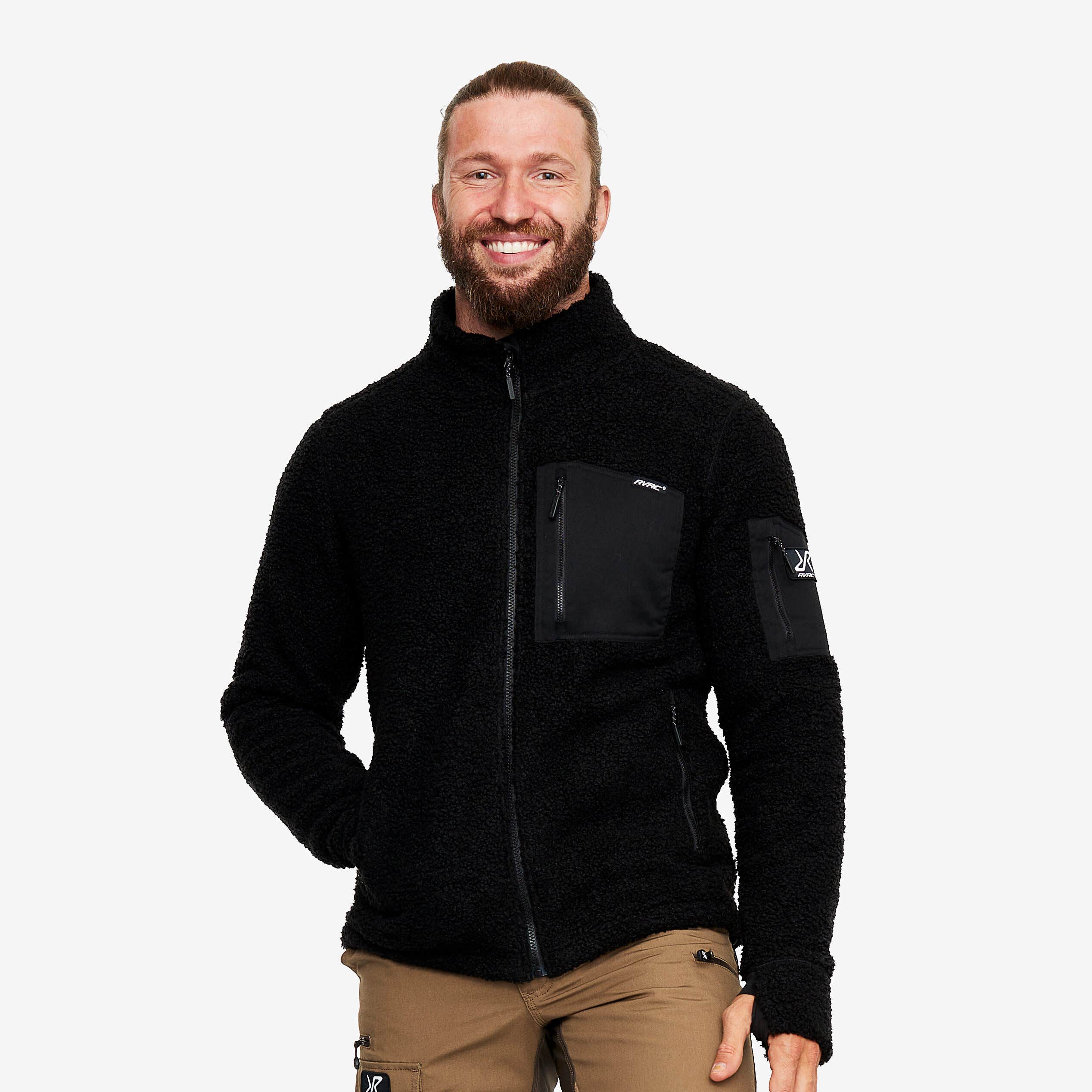 Bigfoot Pile Fleece Homme Jetblack