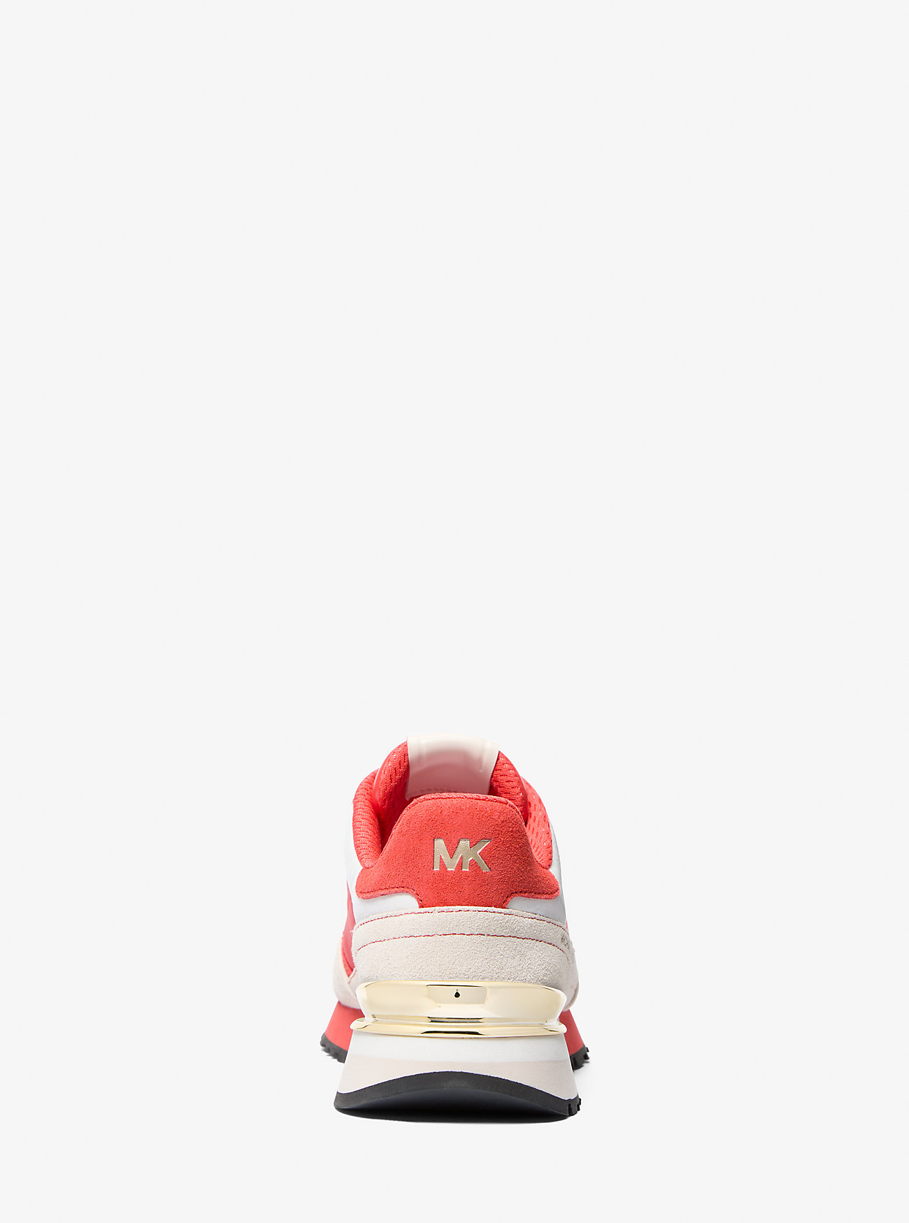 Nova Leather and Nylon Trainer - BURNT SIENNA
