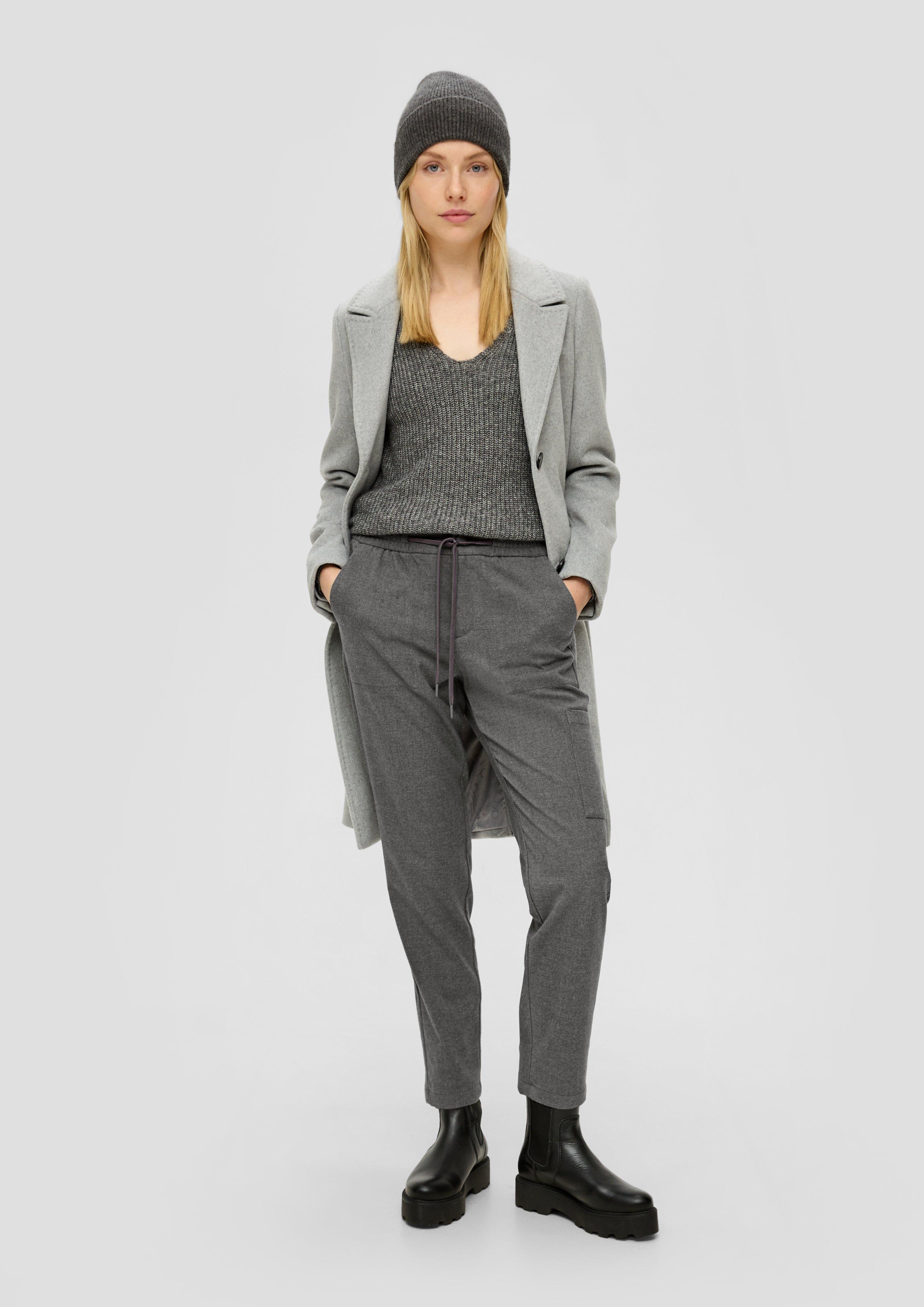 Relaxed: Twill-Hose mit Tapered Leg  2139064-9722