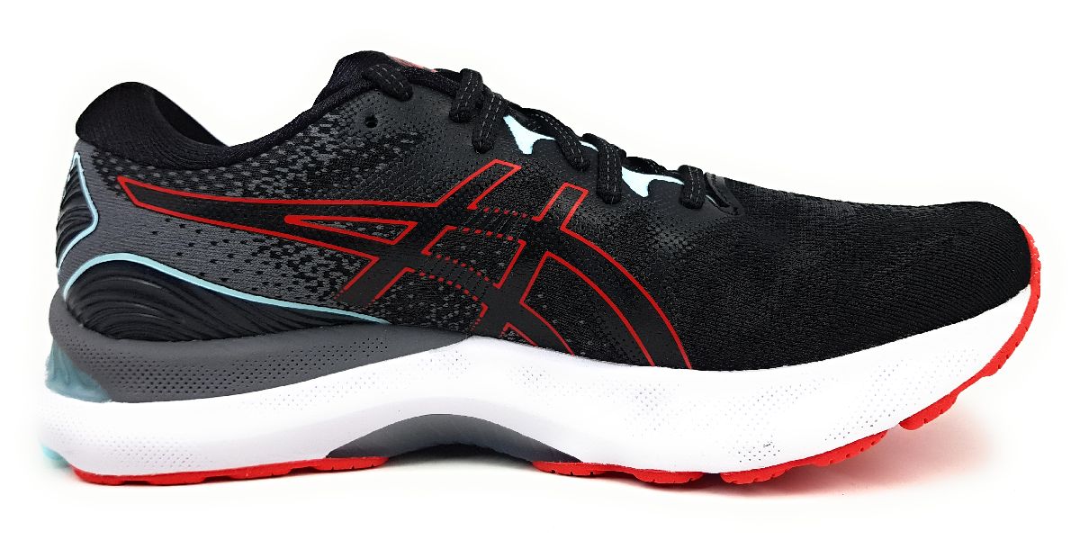 Asics Gel Nimbus 23 1011B004 Schwarz 007 black red