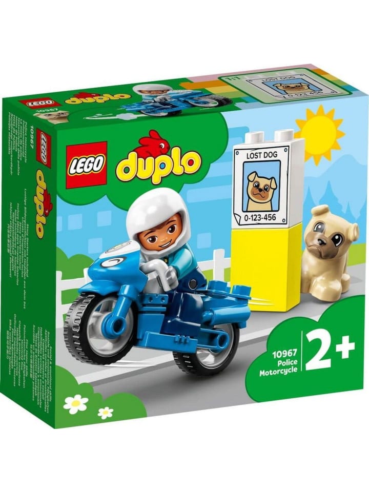 duplo LEGO® DUPLO® 10967 Polizeimotorrad in Mehrfarbig ab 2 Jahre günstig kaufen onesize
