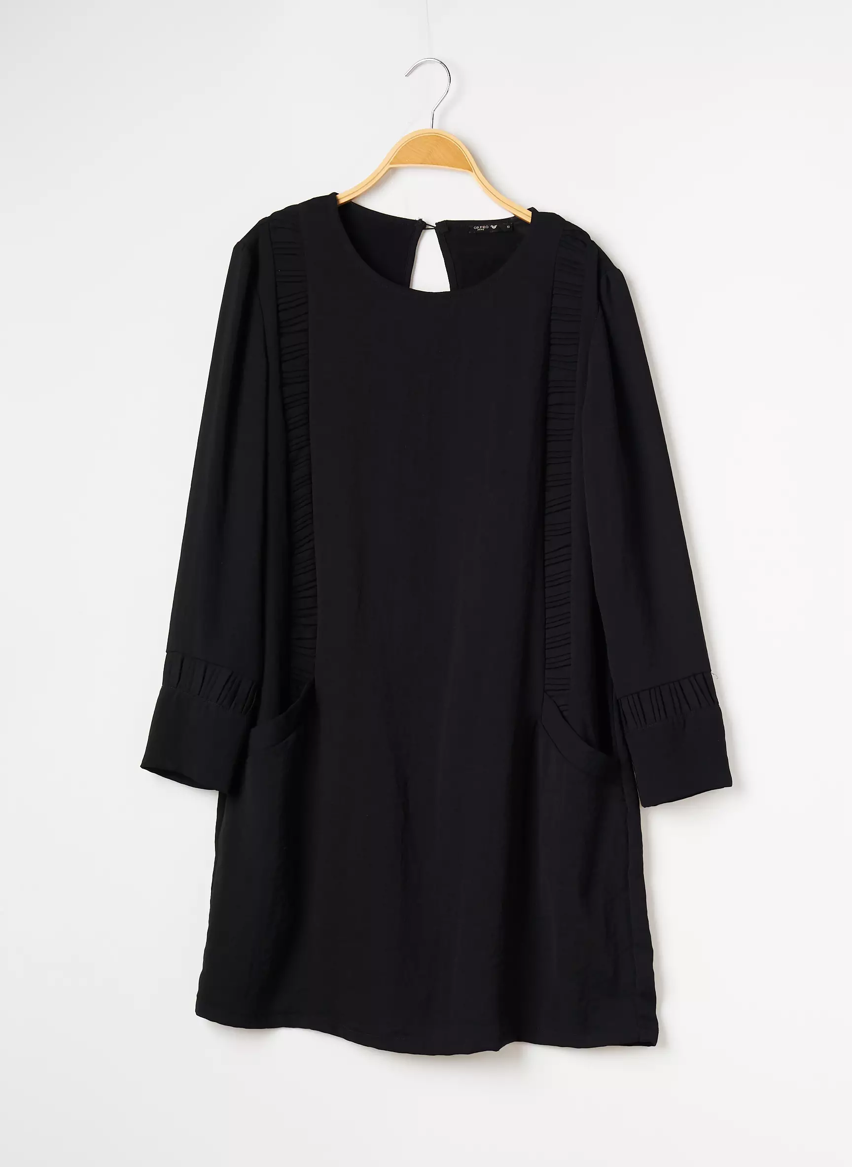 Orfeo Robes Courtes Femme couleur noir