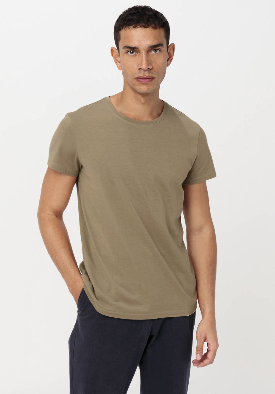 T-Shirt Zwirnjersey aus reiner Bio-Baumwolle