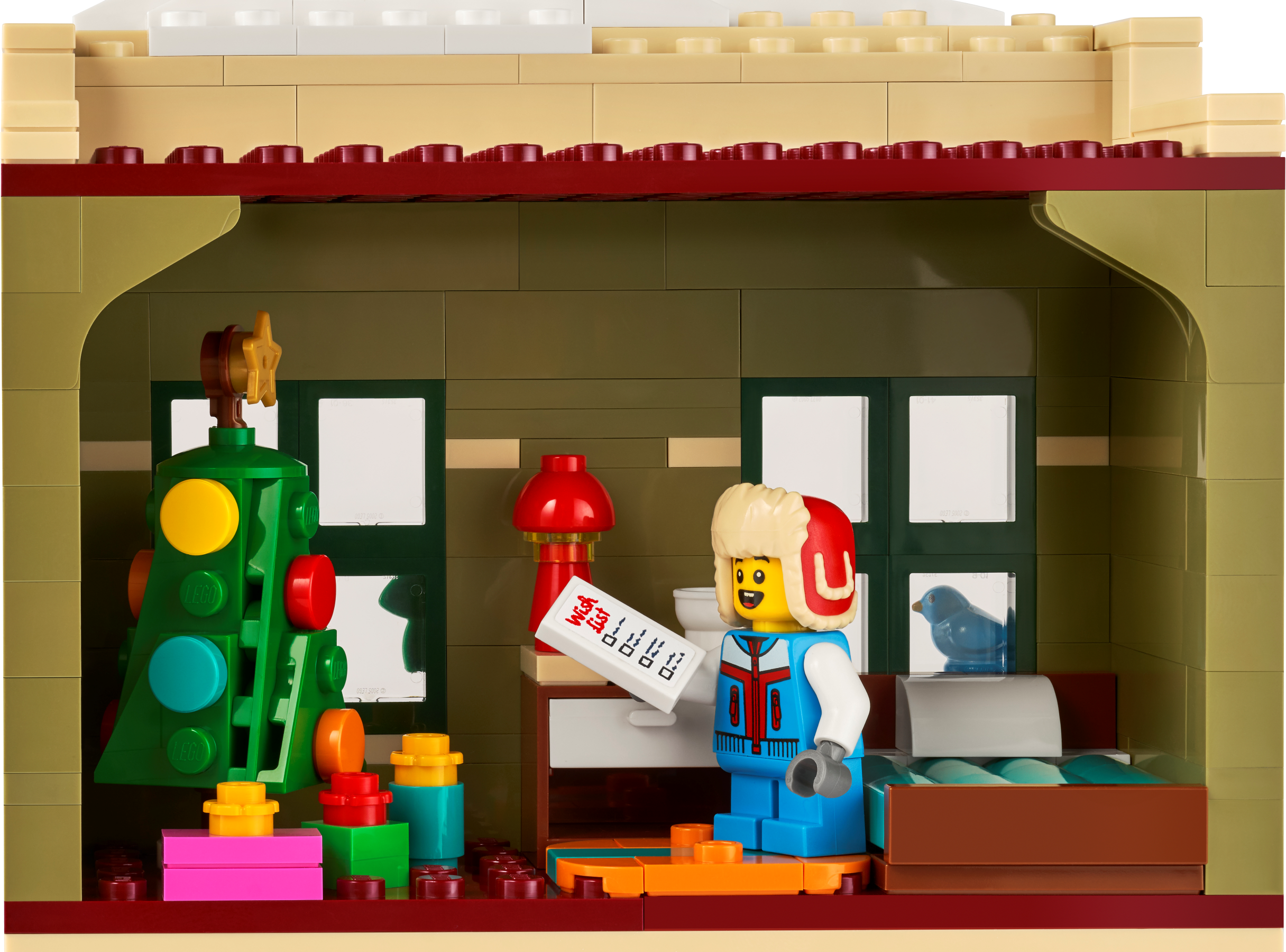 Weihnachtlich geschmückte Hauptstraße 10308