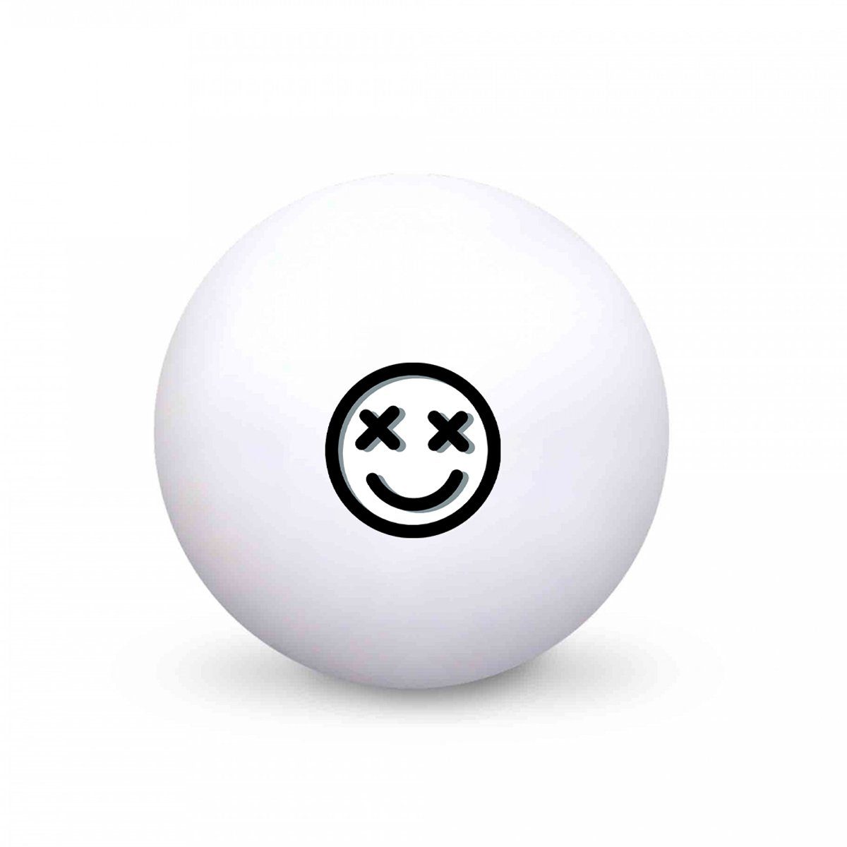 PerfectVibe Tischtennisball PerfectVibe Bier-Pong-Bälle 100 Stück in Weiß Tischtennisbälle