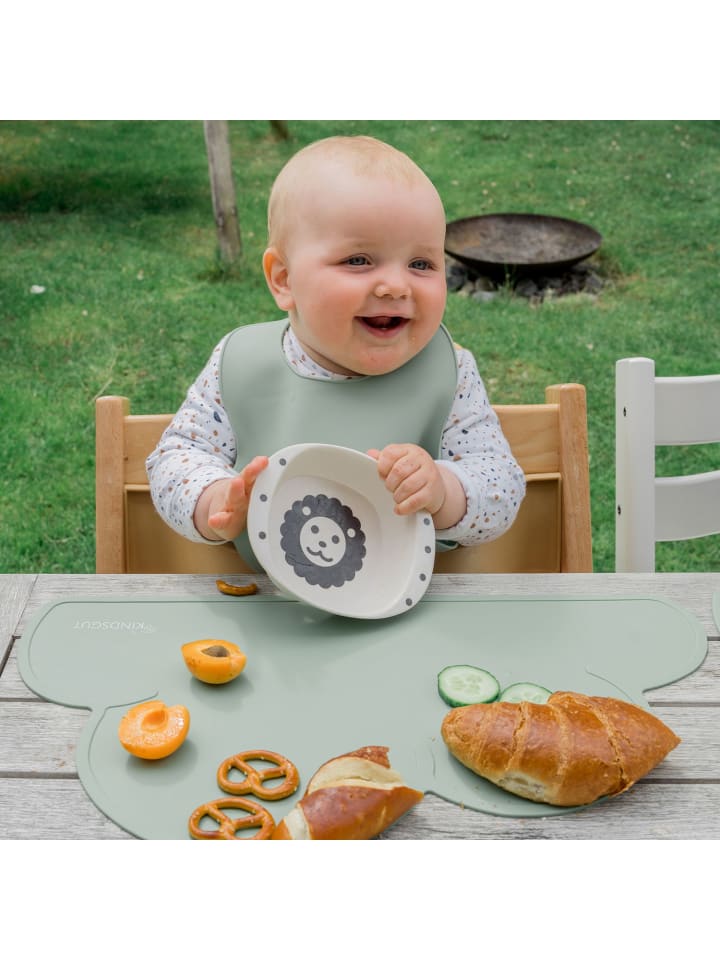 Kindsgut  Silikonlätzchen in Pistazie günstig kaufen onesize