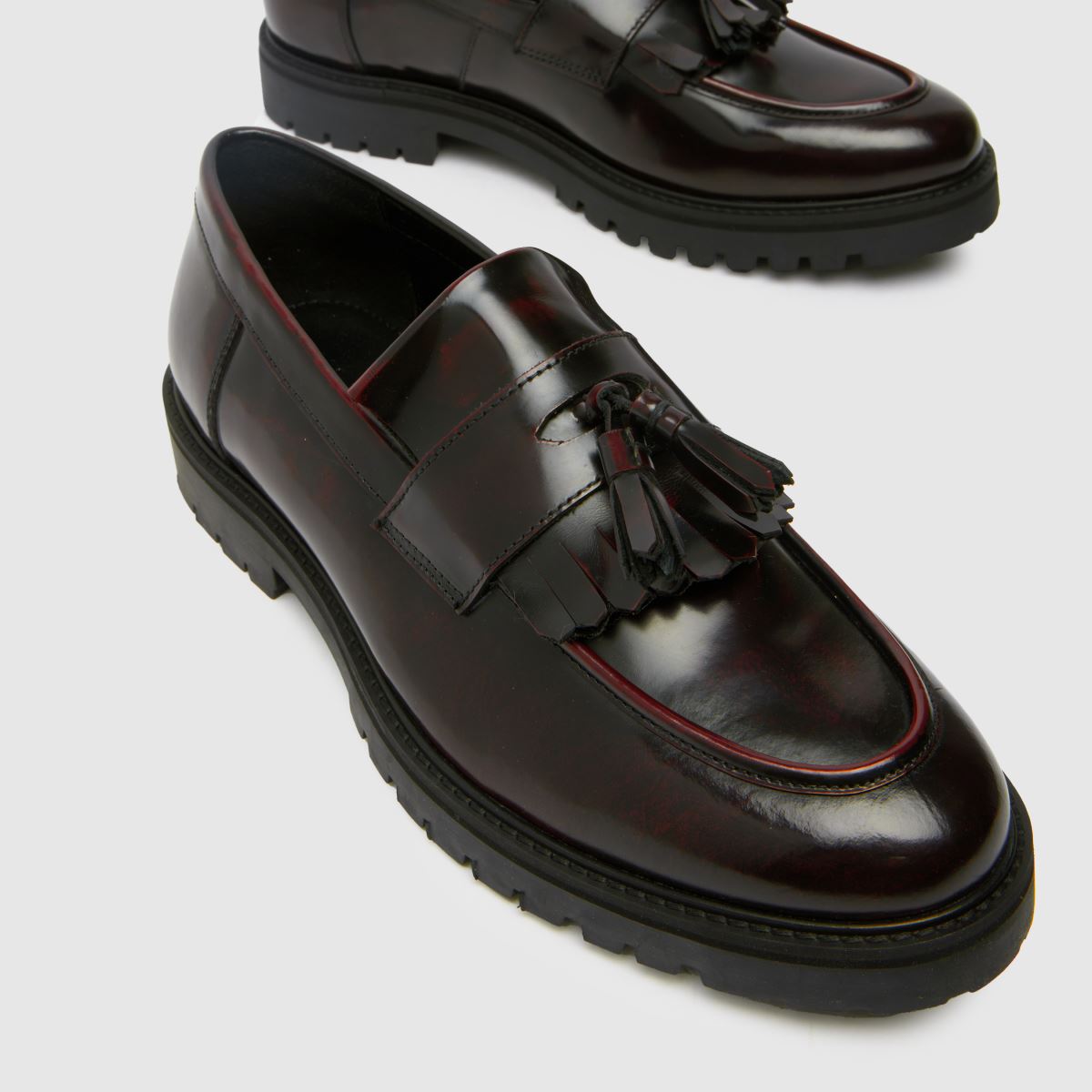 Shoe Ryker mokaszin bordó színben