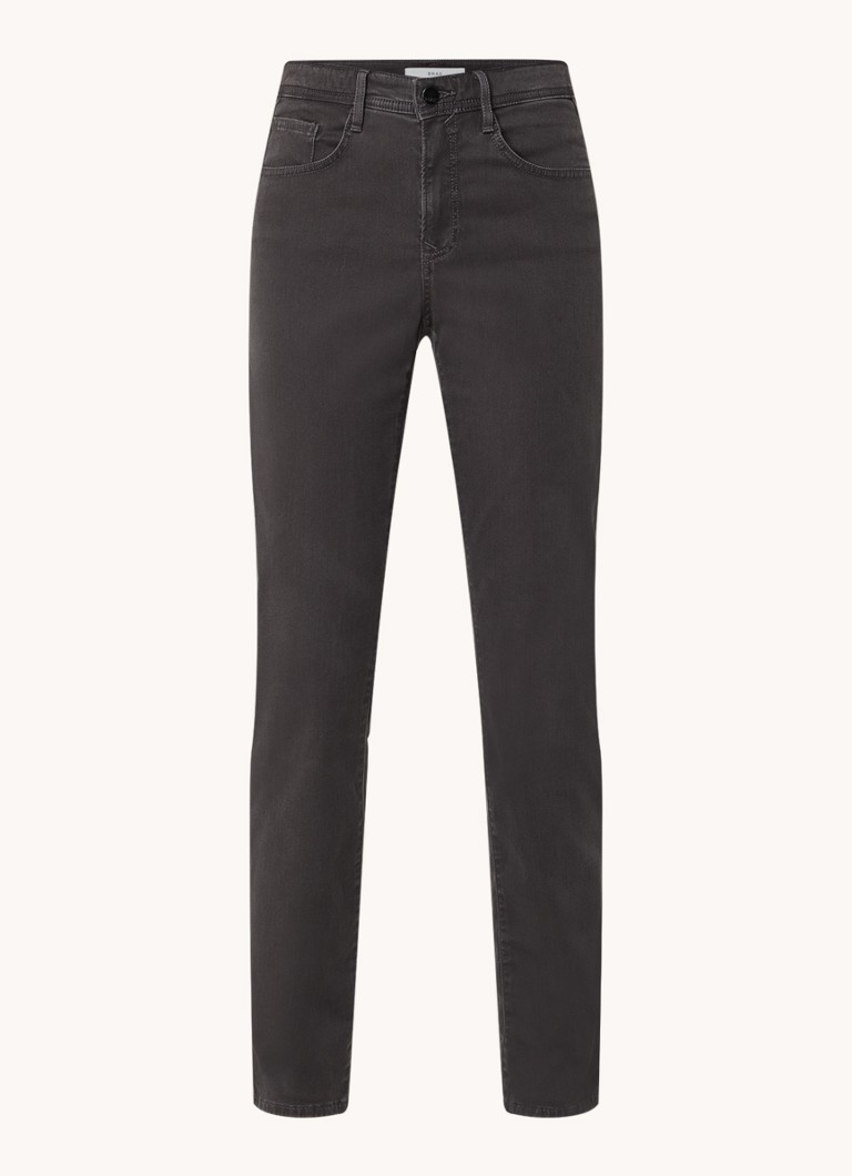 BRAX  Mary mid waist slim fit chino in lyocellblend met stretch