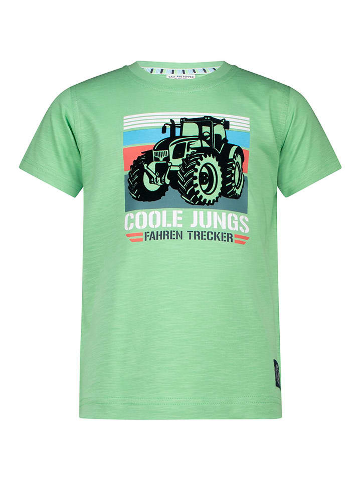 Salt and Pepper Shirt in Grün günstig kaufen