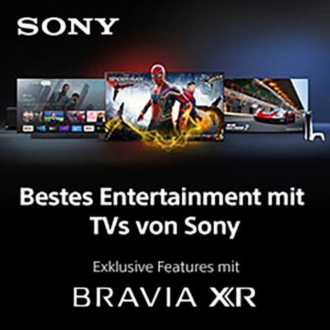 Sony XR-42A90K OLED-Fernseher (106 cm/42 Zoll, 4K Ultra HD, Android TV, Google TV, Smart-TV, BRAVIA CORE, Perfekt für Playstation 5)