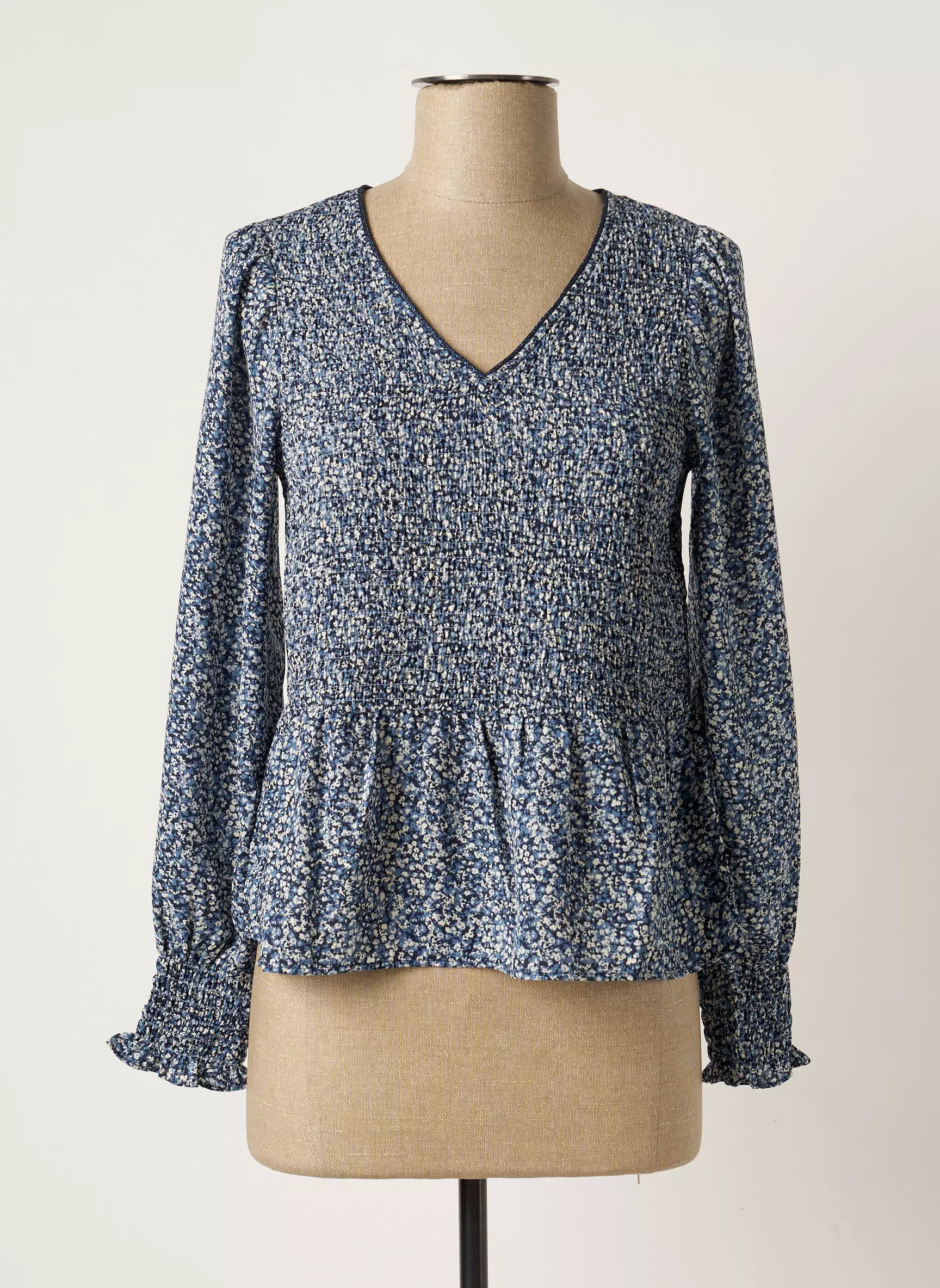 Le Temps Des Cerises Blouses Femme couleur bleu
