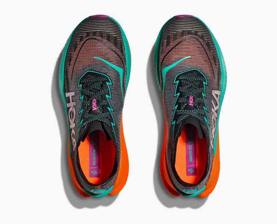 Mach X 2 Black/Electric Aqua