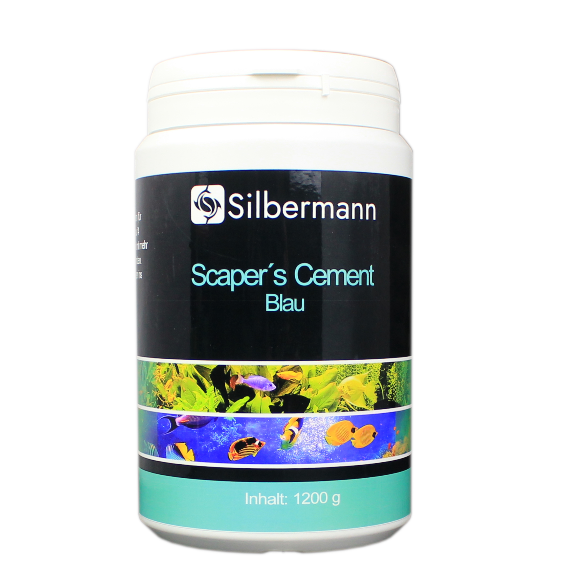 Silbermann Wasserpflege Silbermann Scaper's Cement - farbig - 1.2 kg