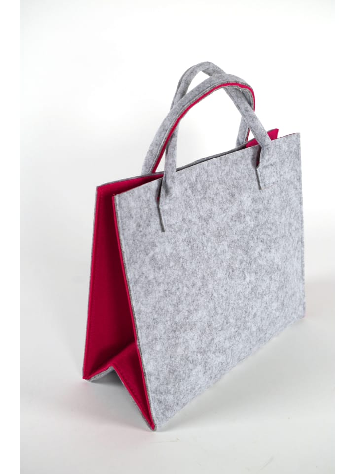 kobolo Einkaufstasche PINKFELTBAG in Grau günstig kaufen onesize