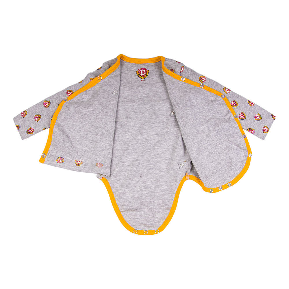 Baby Wickel-Body LOGO Muster