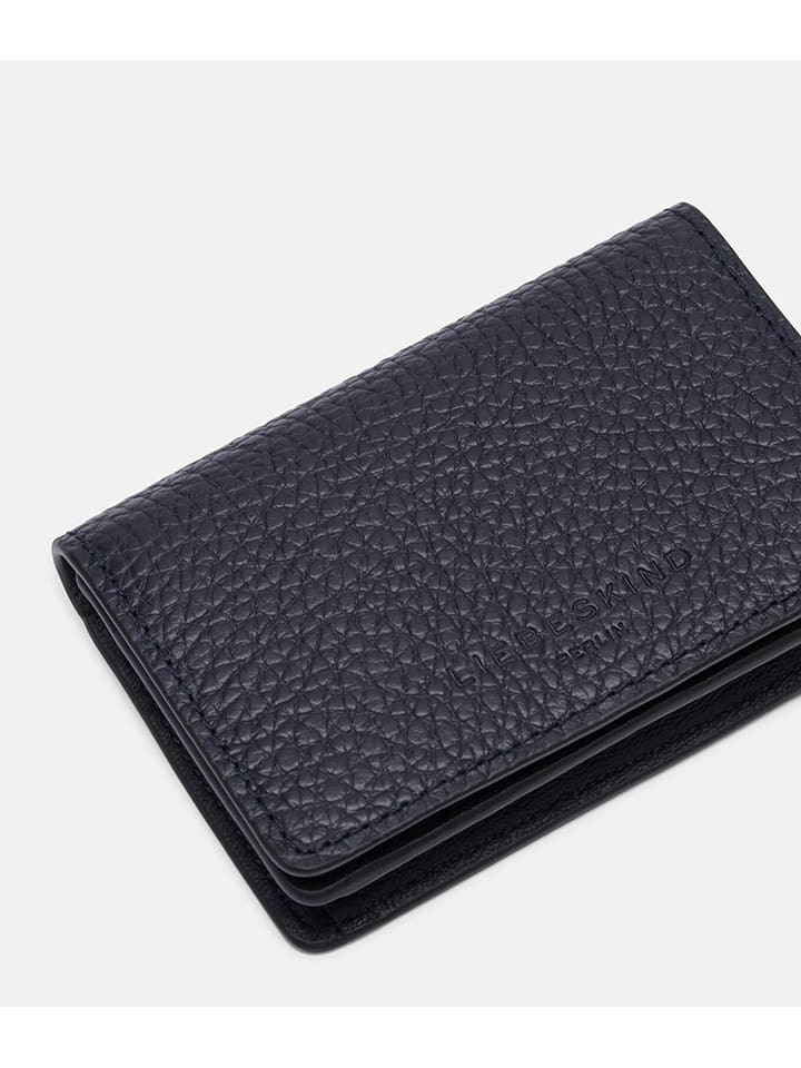 LIEBESKIND BERLIN Leder-Geldbörse in Dunkelblau - (B)18 x (H)12 x (T)4 cm günstig kaufen onesize